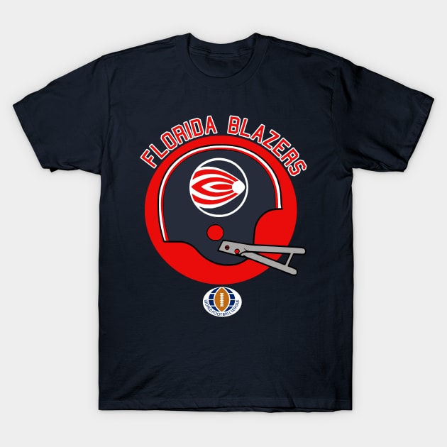 Florida Blazers (World Football League) 1974 T-Shirt by HelmetAddict